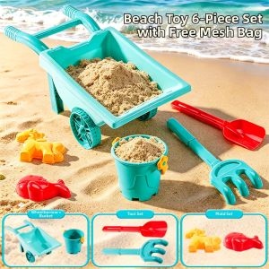 WANJUTEGONGDUI | Large Durable Thickened Childrens Beach Toy Set
