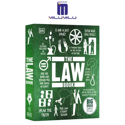 The Law Book: Big Ideas Simply Explained Hardcover by DK Original English books