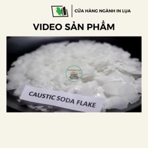 Xút vảy NaOH bột thông cống thông cầu thông lavabo cực mạnh tẩy keo chụp bản in lụa