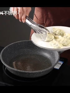 Stainless Steel Food Tongs Barbecue Clip Barbecue Bread Silica Gel Food Anti-scalding Tong Kitchen Supplies Barbecue Tools Korean Style Barbecue Suitable for Grilling Meat