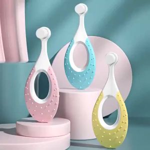 AODUOYAYA Toothbrush for Baby Newborn Soft Brush Baby Oral Care Cleaning Silicone Toddler Training Toothbrush
