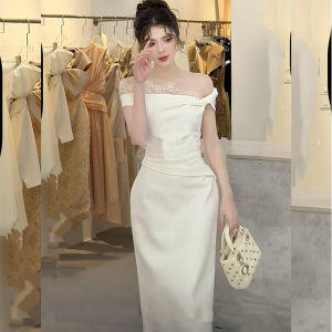 Elegant Off-Shoulder Dress for Women