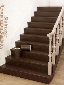 O Margo | Anti-slip & Wear-resistant Stair Tread Pads Self-adhesive Wooden Pattern Stickers