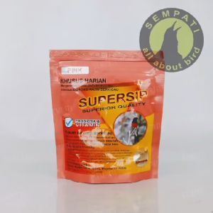 Supersip Pink Pakan Voer Pur Harian untuk Burung