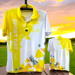 เสื้อกีฬาคอปก VN-01 เนื้อผ้าไมโครเกรดเอ ผ้านิ่ม ใส่สบาย