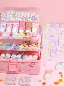 DIY Phone Case Cream Glue Guka Large Sticker Set Kids Collage Stickers Guka Gift Pack Accessories Child Gift