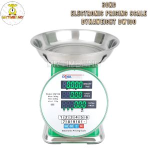 { SIRIM PATTERN APPROVED } 👍30kg👍 Electronic Pricing Scale Dynaweight DW100
