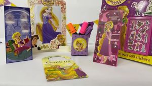Disney Princess Tangled Ultimate Sticker and Activity Book With Activities Stickers Arts & Crafts For Children Ages 4-8