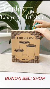 TOPLES CLARYN SET 3 PCS -Bunda Beli Shop