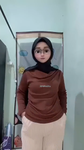 APRIL KNIT TOP KOREAN ATASAN KNIT WANITA LONG SLEEVE (PREMIUM) BLOUSE RIB WANITA / ATASAN KNIT RIB TERBARU MURAH