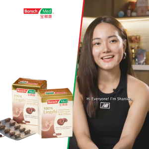 Borsch Med 100% Lingzhi Cracked Spores Powder Capsule 200mg x 60 (Twin Pack) - Immune System Booster and Metabolism Regulator