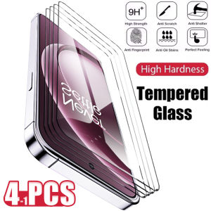 1-4PCS Tempered Glass For OnePlus 15 13 13T 13R 13s 10R 9 9R 9RT 9E 8T Plus + 8T+ 7 Pro 7T Ace Racing 2V 3 3V Screen Protector