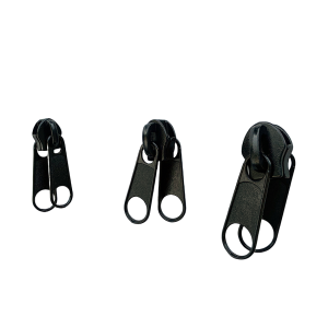 Set of 5 Double Zipper Head 2 Alternating Pull Zipper No. 5/8/10 Zipper Head for Camping Tent