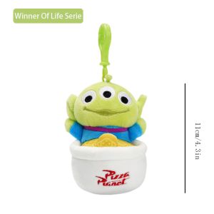 Disney | Disney Toy Story Alien Cute Kawaii Three Eyes Boy Plush Pendant School Bag Backpack Pendant Keychain Plush Toy Birthday Gift