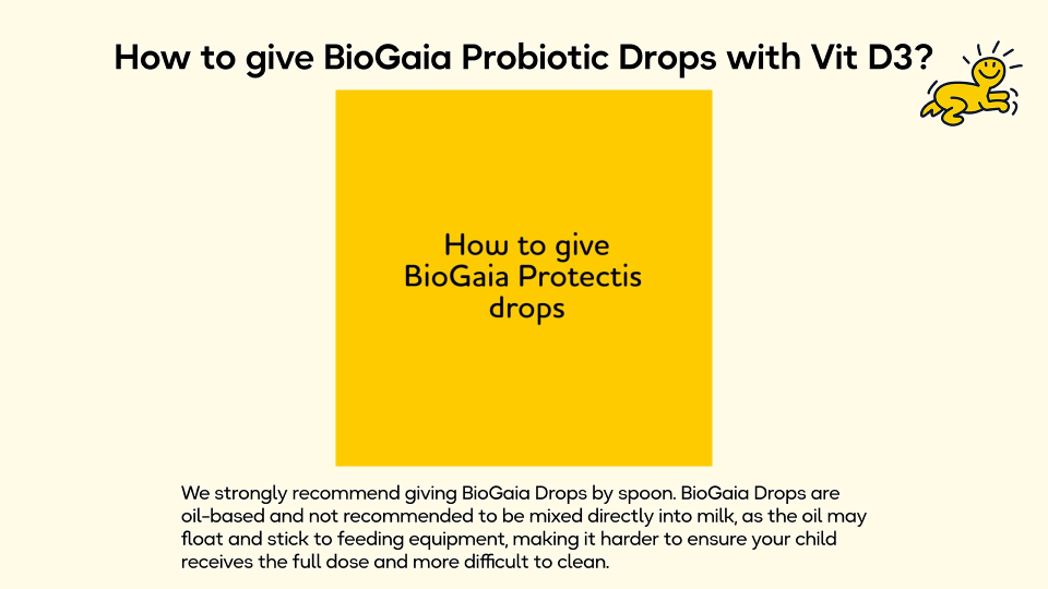 BioGaia Probiotic Drops with Vitamin D3 Twin Pack for 0-3 Years - Safe & Effective Baby Health Supplement Exp 03/2028
