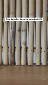 Daun Ketumbar Iris Kering - Dried Coriander Leaves - Herba Kering by Jamu Gendul 88 Kualitas Premium