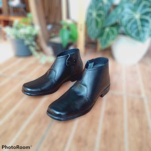 SEPATU PDH SUS WANITA KULIT SAPI SEPATU POLWAN SEPATU BOOTS KERJA CEWEK RSY21