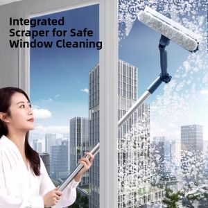 High-rise Window Glass Cleaning Squeegee