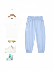 Purcotton | Insect-Repellent Casual Trousers for Girls