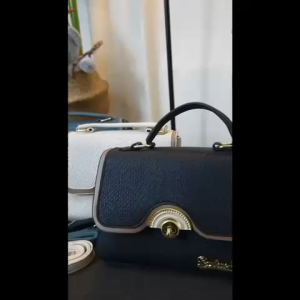 SKM Womens Sling Bag With Crocodile Pattern & Unique Buckle Beg Perempuan Murah CS339