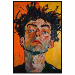 Tranh chân dung phong cách hiện đại.Tranh treo tườngdán tường trang trí nội thất.CGI-1326