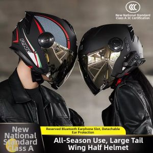 BONINGYU | Safety Approved Bluetooth Dual Lens Helmet