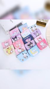 Dompet Mini👛🪙 Coin Bag Cartoon Wallet Mini Cute Purse Key Card Cinnamoroll Kuromi Melody 新款可爱创意PU零钱包角钥匙包硬币包迷你钱包