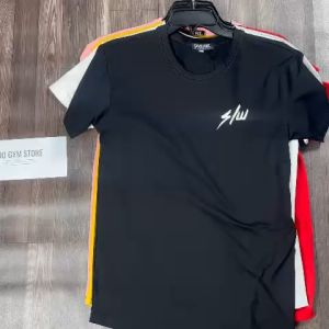 Áo thun thể thao nam LVFT STRONG thun cotton thoáng mát không xù lông ASTN1