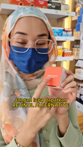 DM Essentials InstaC RETINOL ALTERNATIVE HYDRATOR | Bakuchiol |Krim Muka Bakuchiol Anti-Penuaan Serum | Pelembap Muka  Pigmentasi Jeragat Melasma Flek Hitam | Mencerahkan Kulit Kusam Tona Tak Sekata | Kedutan Garisan Halus Tanda Penuaan