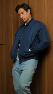 Jaket Bomber Pria Smith Berlin Origin Series Bahan Polyster Nilon Resleting Tebal Water Resistant