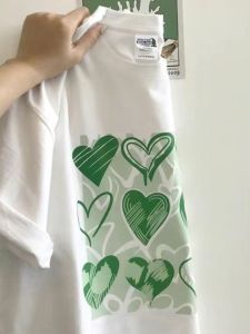 เสื้อยืดแขนสั้นผ้าไหมน้ำแข็งสไตล์อเมริกันสำหรับผู้ชาย ทรงหลวม ปกโปโล แขนสั้น ทรงเข้ารูป ทรงเข้ารูป เสื้อยืดคอกลม