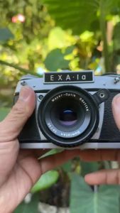 EXA-1a +MEYER-OPTIK GORLITZ DOMIPLAN 50MM.F2.8 +WAIST LEVELW EXAKTA MOUNT