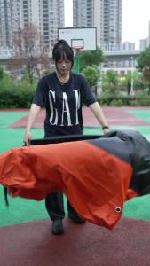 Motorcycle Cover Multi-Functional for Rain Snow and Sun Protection with Reflective Warning Strip Design