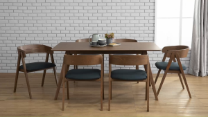 Alora Furniture - CARTER Solid Dining Chair (2pcs) / Arm Chair / Wooden Dining Chair / Kerusi Makan Kayu / Kitchen Chair / Kerusi Dapur 餐椅