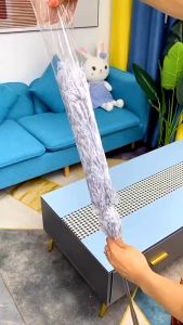 Kemoceng Alat Pembersih Rumah Adjustable Microfiber Tarik Dan Tekuk