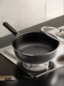 DUMIK | No Coating Nonstick Skillet for Stovetop and Induction
