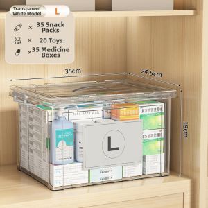 youqin | Transparent Large Capacity Household Storage Box