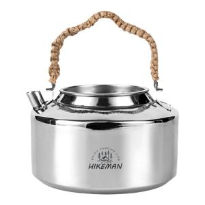 HIKEMAN | Outdoor Portable 304 Stainless Steel Water Kettle