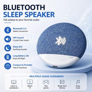 Mini Sleeping Bluetooth 5.4 Speaker Nature Sound White Noise Soundbar Wireless MP3 Music Player Under Pillow Sound Machine