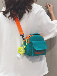 Mobile Phone Bag Womens Canvas Bag 2023 New Arrival Japanese Style Harajuku Style Ins Small Bag Casual Summer Shoulder Messenger Bag