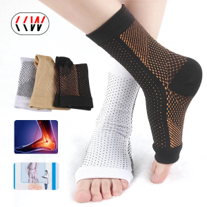 CCW 1 Pair Foot Anti-Fatigue Ankle Support Relief Pain Compression Socks For Men Socks For Women Sport Running Yoga Socks