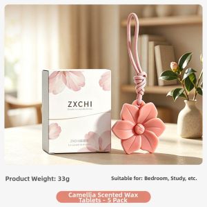 YOULE | Natural Long-Lasting Scent Camellia Flower Fragrance Wax Discs For Closets