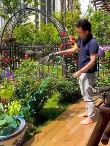 15 30M Expandable Magic Car Watering Washing Retractable Coil Hose Garden Supplies Irrigation Water