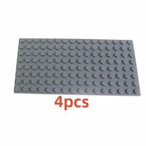 4PCS Baseplates Building Blocks DIY Assembly various scenes construction Small Building Blocks Creative Basic Accessories Plate