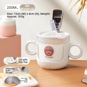 WODEBAIHUI | Spill-Resistant Heat-Resistant Baby Training Cup