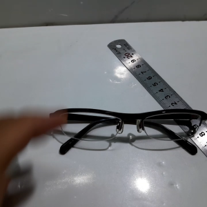 Gọng mắt kính Nhật nữa viền MJ-1725 ngang kính 138mm 2hand