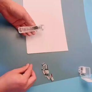 Yumi เครื่องเขียนสำนักงาน คลิปหนีบกระดาษ  เครื่องเข้าเล่ม Needleless stapler มีสินค้าพร้อมส่ง