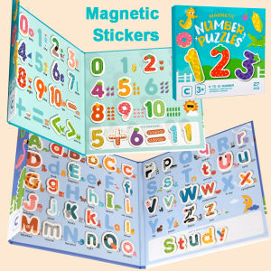 Magnetic Alphabet Letters Numbers Toys for Kids Gift Preschool Education Spelling English Word Game Math Learning Fridge Sticker