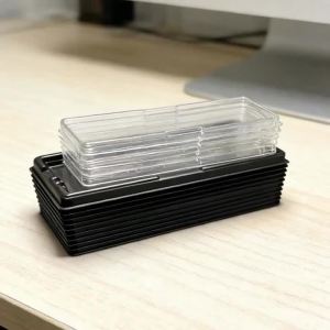 10pcs\set Long DIMM Memory Holder Clamshell Protective Storage Case for DDR DDR2 DDR3 DDR4 DDR5 RAM Module