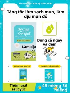 DermaAngel | Miếng Dán Trị Mụn Kiểm Soát Dầu Salicylic Acid Vô Hình Cho Teen
